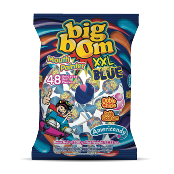 BIG BOM XXL (BLUE M-PAIN)X48’s – CandyKidz Megastore