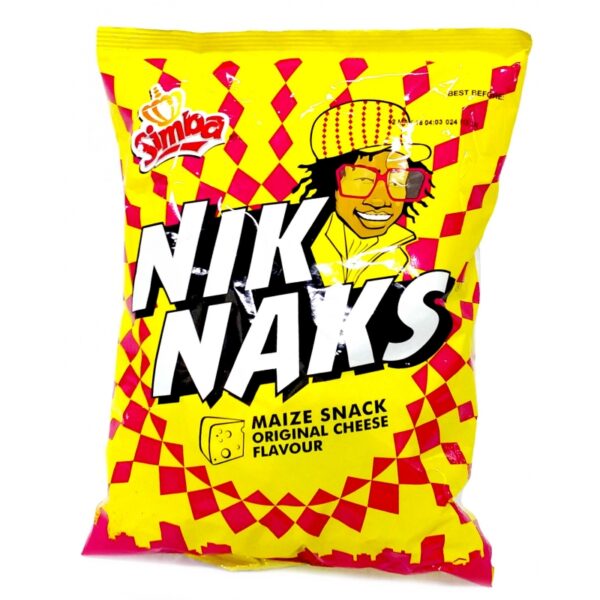 NIK NAKS CHEESE STRIP X5X22G - CandyKidz Megastore