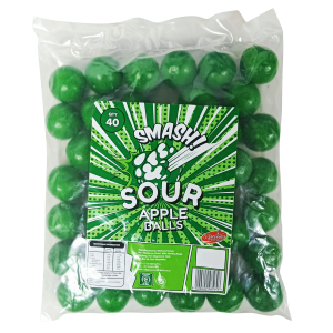 SOUR APPLE BALLS X40