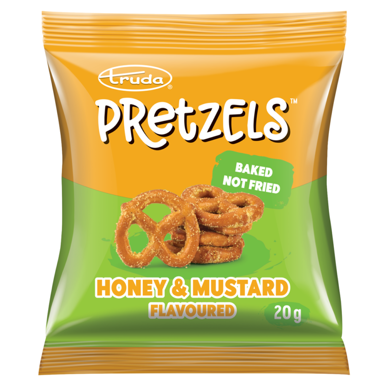 TRUDA PRETZELS HONEY & MUSTARD 50X20g – CandyKidz Megastore