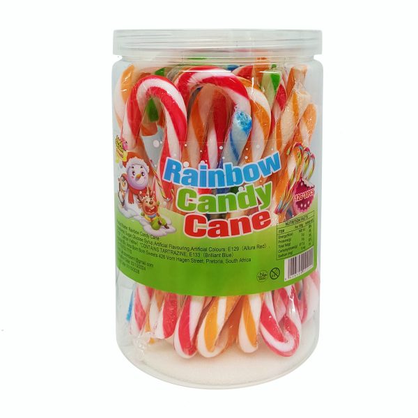 FANCY POPS JAR CANDY CANE 20X30's