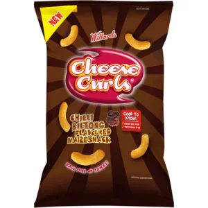WILLARDS CHEESE CURLS CHILLI BILTONG X90g